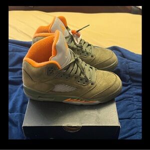 Jordan 5 Olive Green